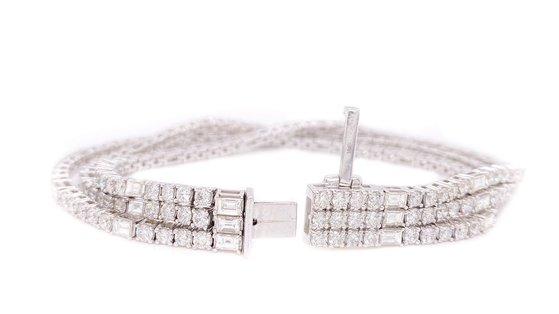 Cartier Magnificent Diamond Tennis Bracelet