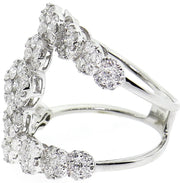 White Gold & Diamond Fashion Ring