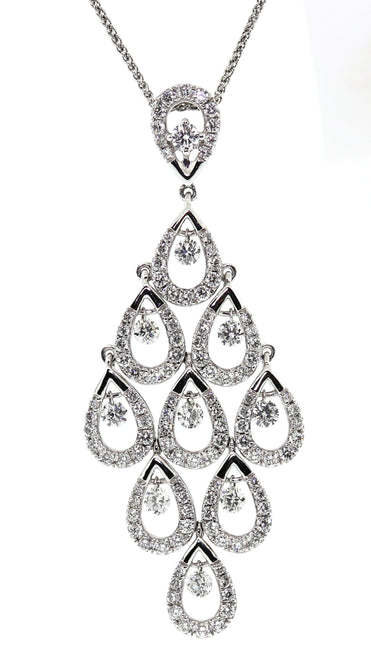 2.75ct Dancing Diamond Pendant