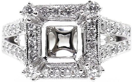 1.25ct 18k Diamond Setting