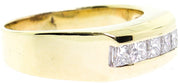 1.00ct 14k Yellow Gold Men's Wedding Band