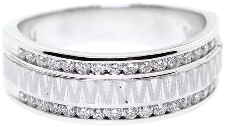 .50ct  14k Men's Wedding Band