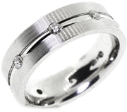 14k .50ct Men's Wedding Band