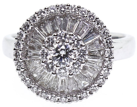 18k 1.50ct Cocktail Ring