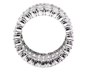 9.50ct 18k White Gold Baguette & Round Eternity Band